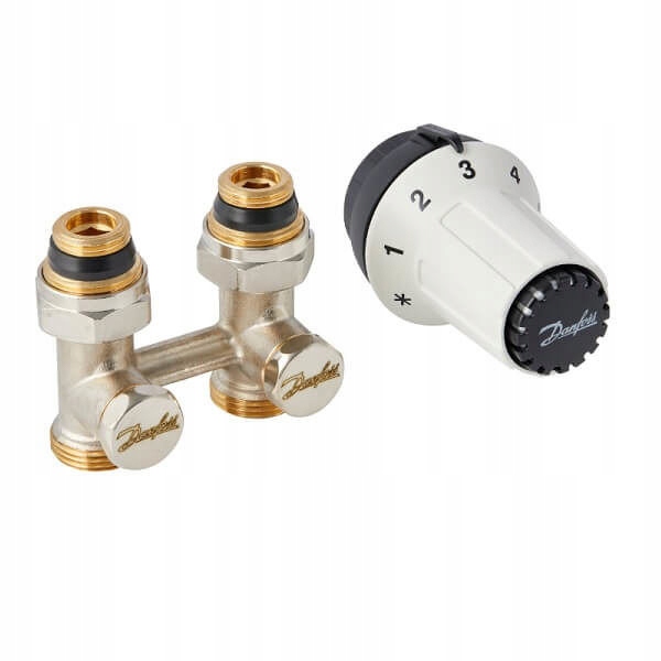 Termostatická nastavovacia hlavica + priamy ventil DANFOSS