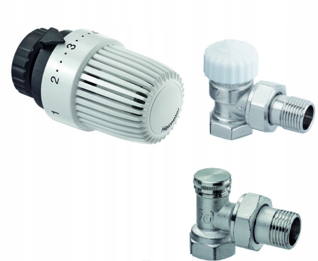 Uhlová termostatická sada 1/2 "HEIMEIER