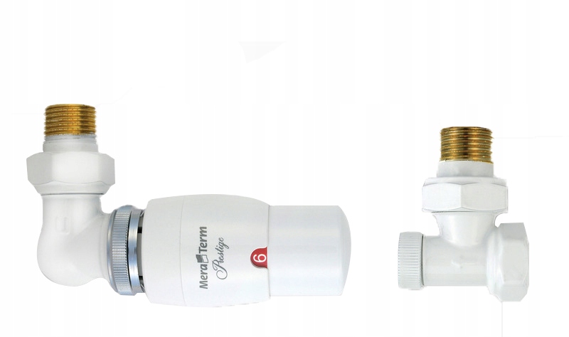 Sada ventilov VARIOTERM Master vľavo GRAPHITE METAL