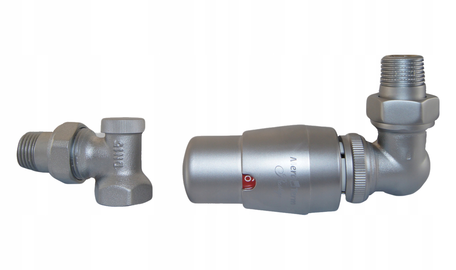 Sada ventilov VARIOTERM Master vpravo SATIN