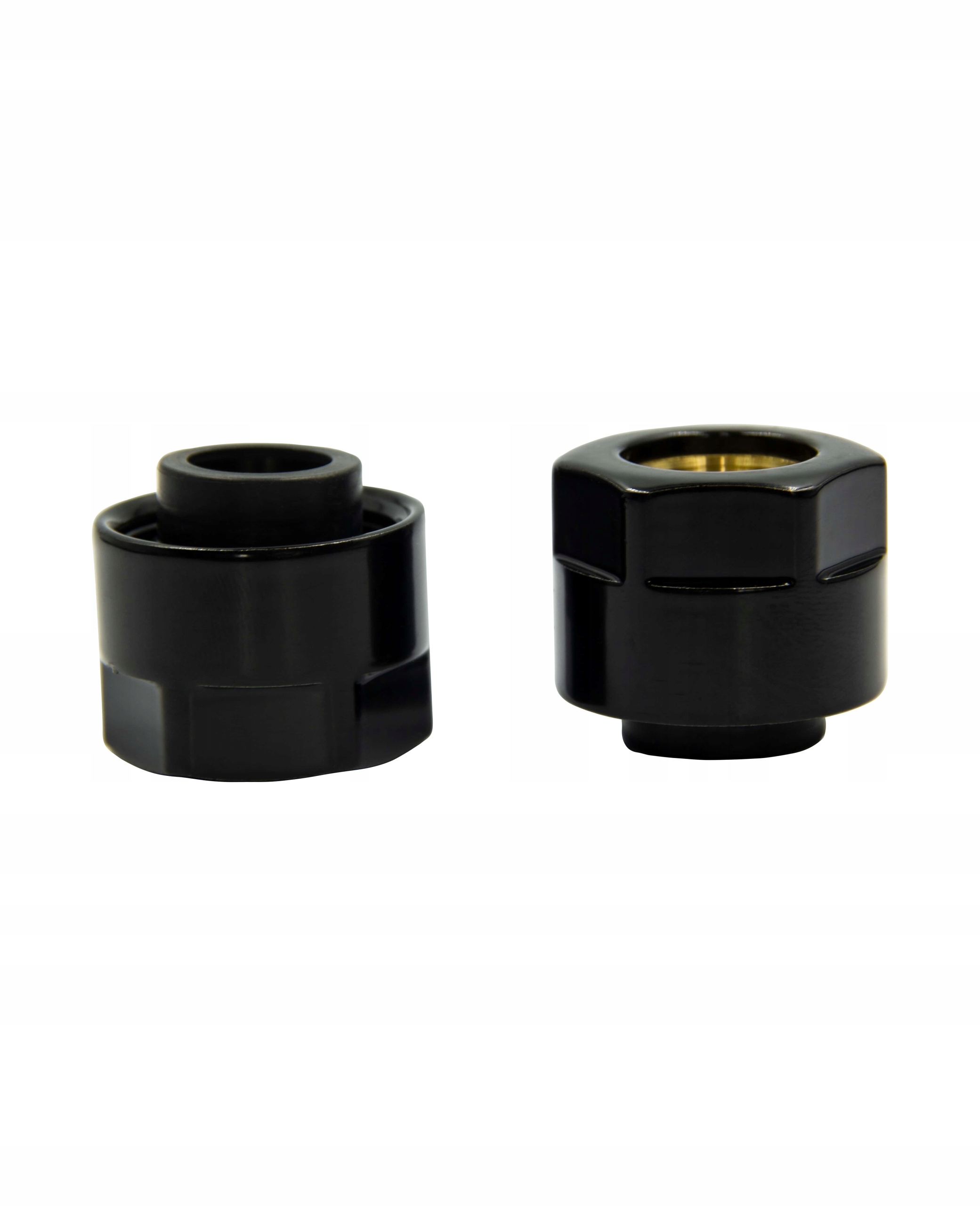 Cu konektor 15 mm x 2 ks čierny mat, okrem iného pre dvojčatá