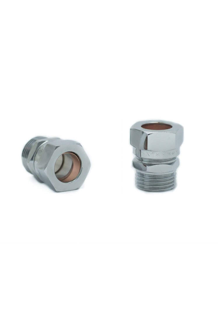 Lisovacie kovanie GZ x 1/2 x 15 Cu, chróm