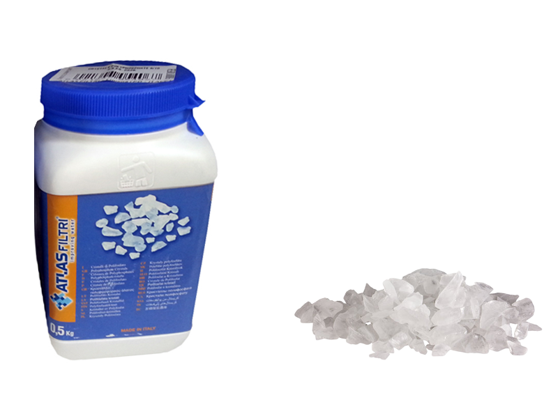 Polyfosforečnanová usadenina Atlas Filtri – 0,5 kg balenie