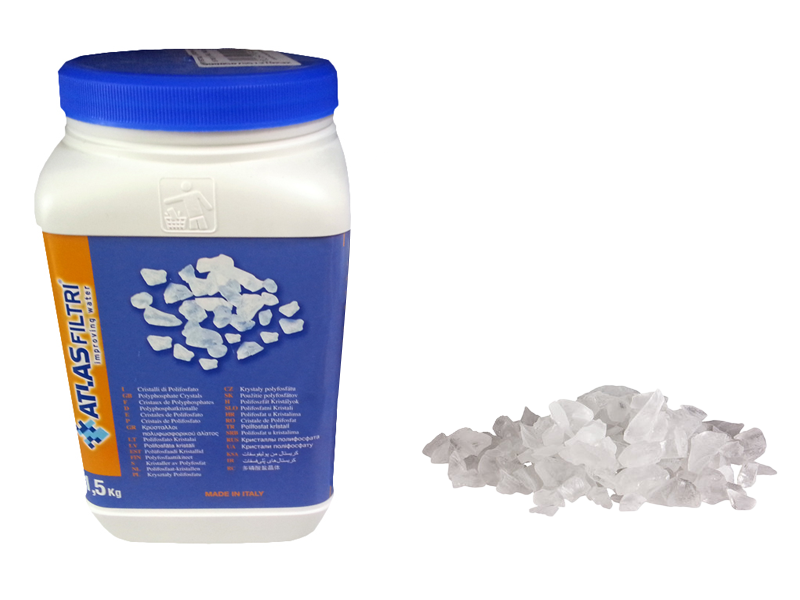 Polyfosfátové lôžko Atlas Filtri – 1,5 kg balenie
