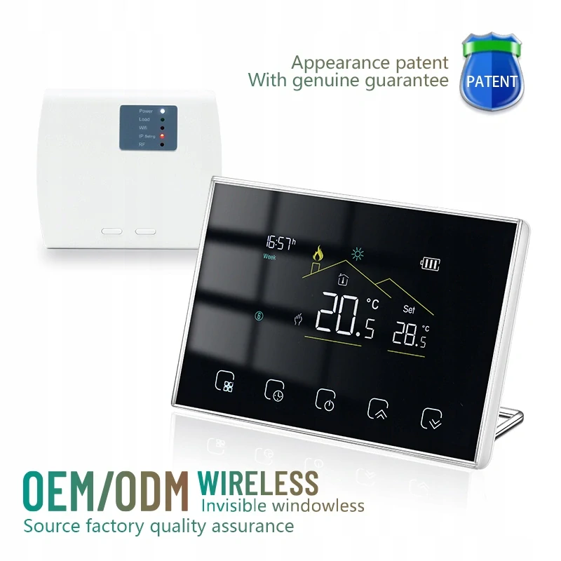 WiFi RF rádiový termostat – WiFi termostat na batériu BHT-8000RF-VA-GCW Ovládanie kotla