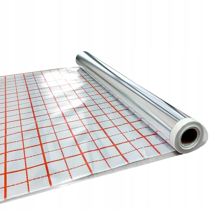 V-THERM fólia pod podlahové kúrenie 160 µm – Metalizovaná podlahová fólia – rozmer 50 m