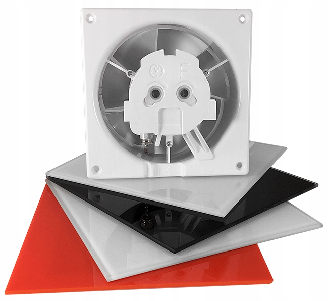 Ventilátor - airRoxy dRim 100mm 15W nástenný ventilátor