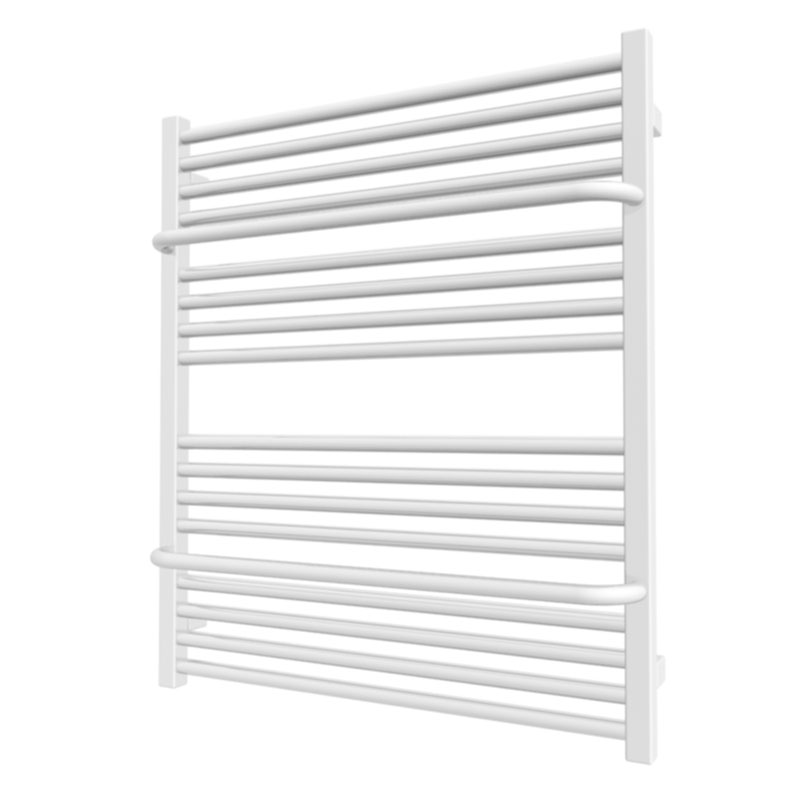 Biely kúpeľňový radiátor Lima 82 × 70 vešiakov