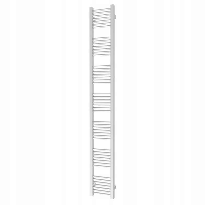 Biely kúpeľňový radiátor MIKE 171 × 23, výkon 425 W