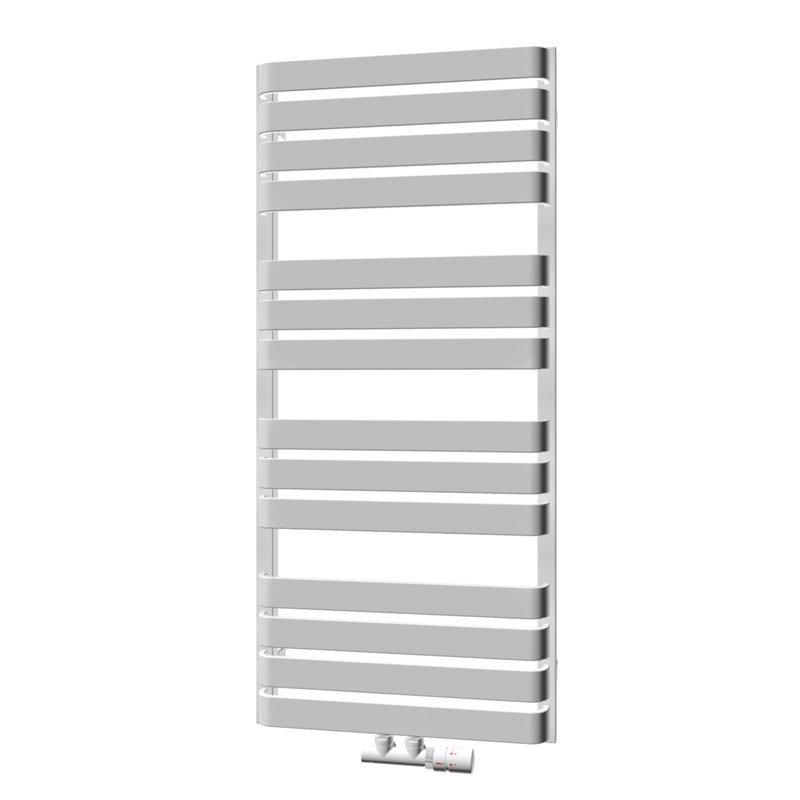 Biely kúpeľňový radiátor Warp T 111 × 50
