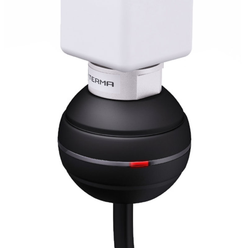 Čierny ohrievač pre kúpeľňový ohrievač REG2 120 W