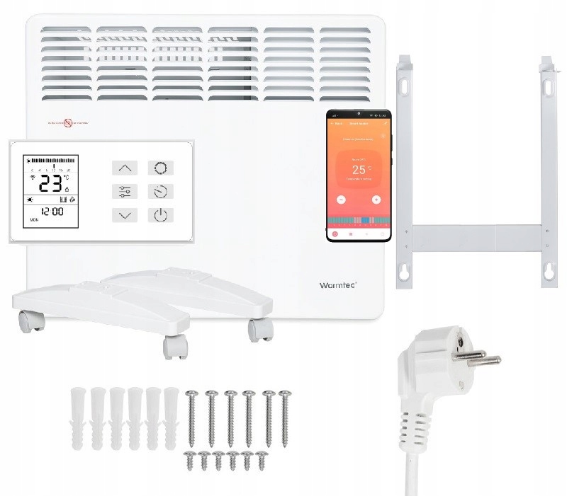 Biely konvektor Warmtec 1500 W