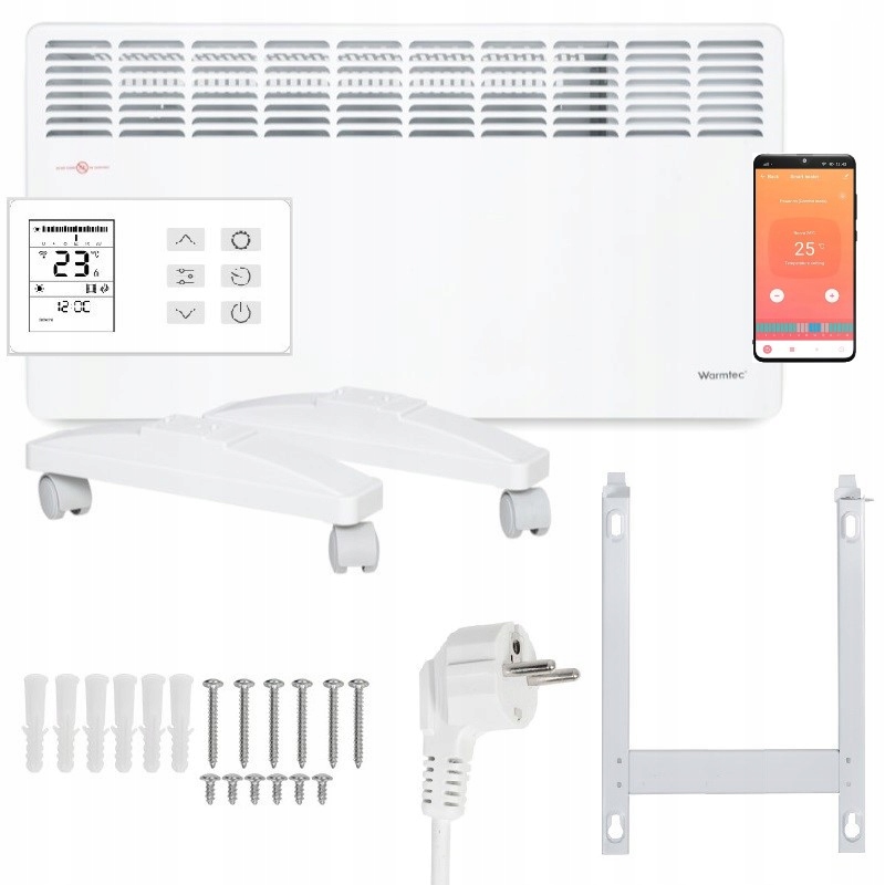 Biely konvektor Warmtec 2000 W