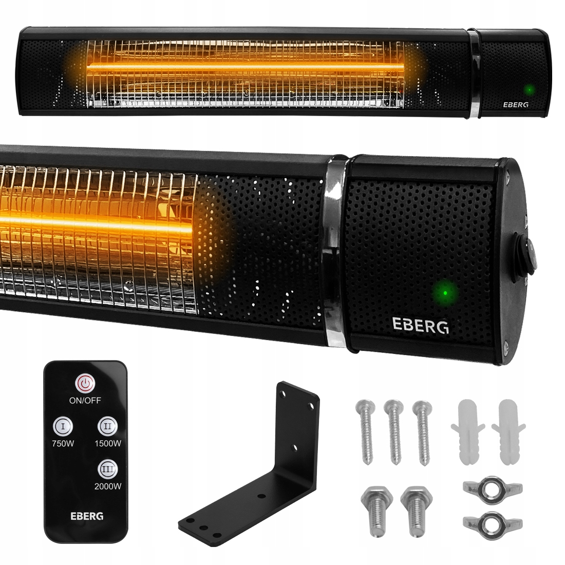 IXU 2000 W infražiarič, nástenný ohrievač