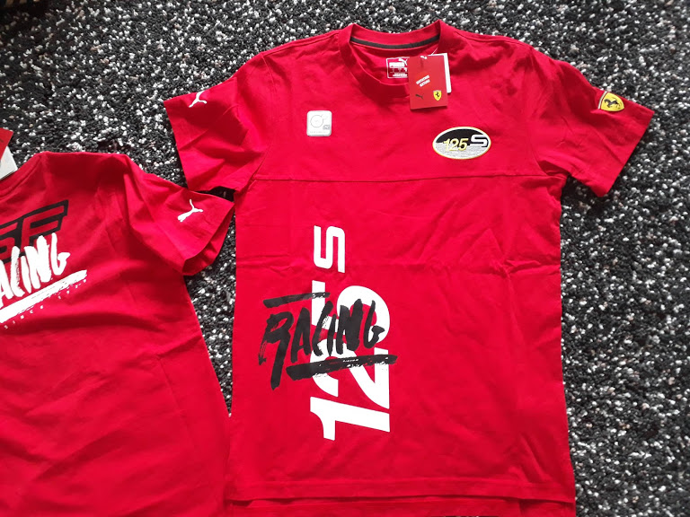 Pánske tričko PUMA FERRARI červené M