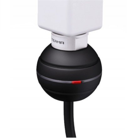 Malý ohrievač pre radiátor, výkon 400 W čierny