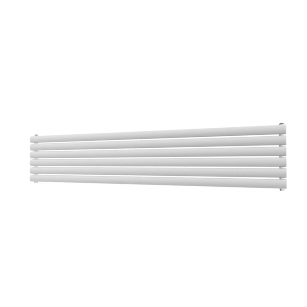malý vodorovný radiátor Rene 35 x 150 biely a 7016