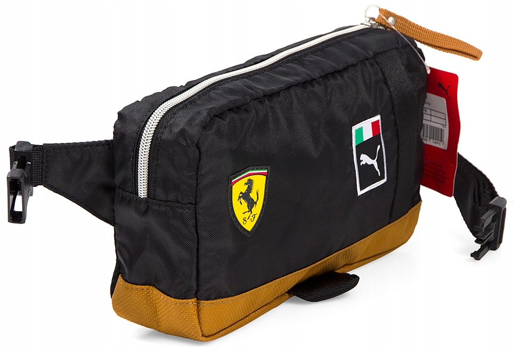bedrová taška FERRARI PUMA taška, bedrová taška čierna NOVINKA