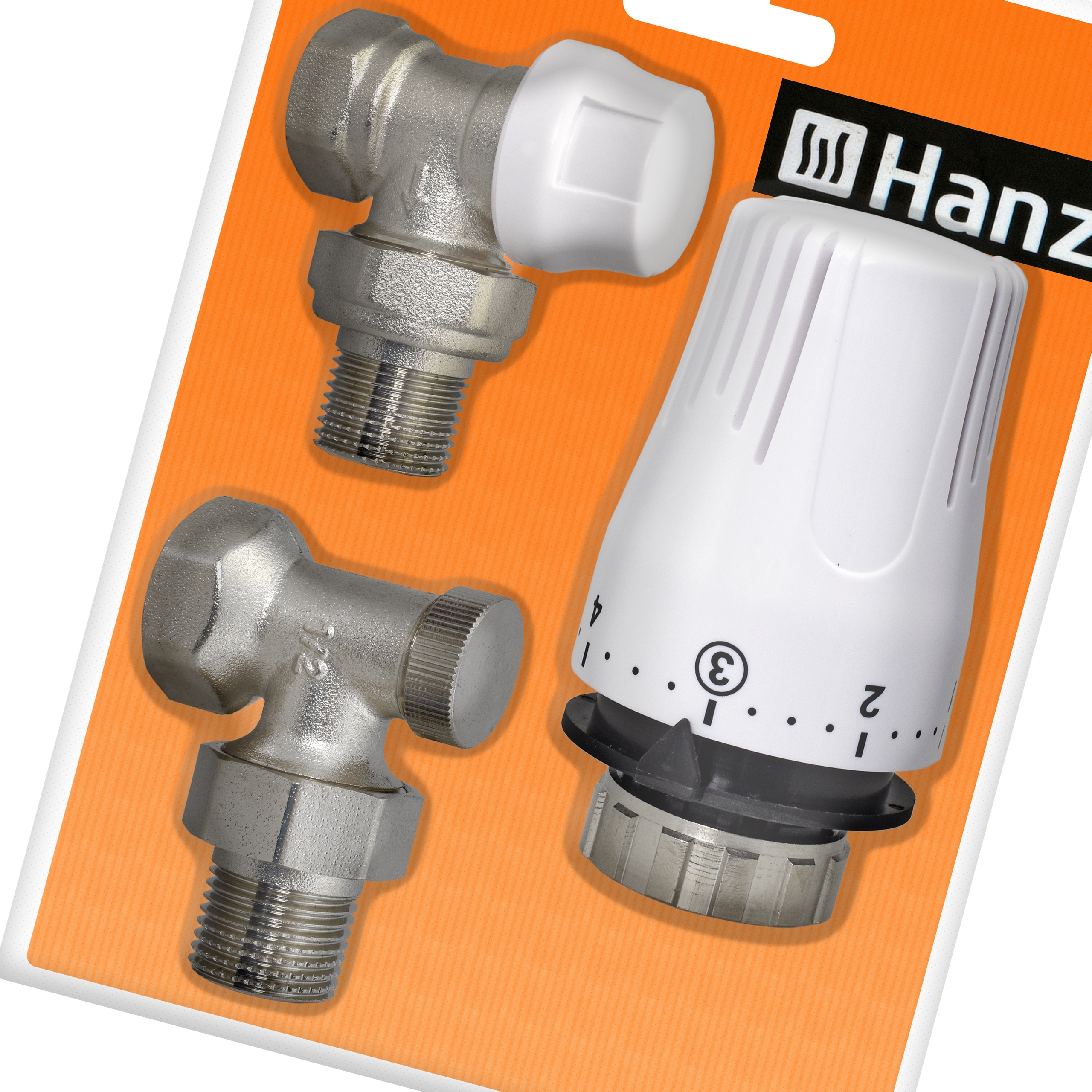 HANZ rohový termostatický ventil 1/2"