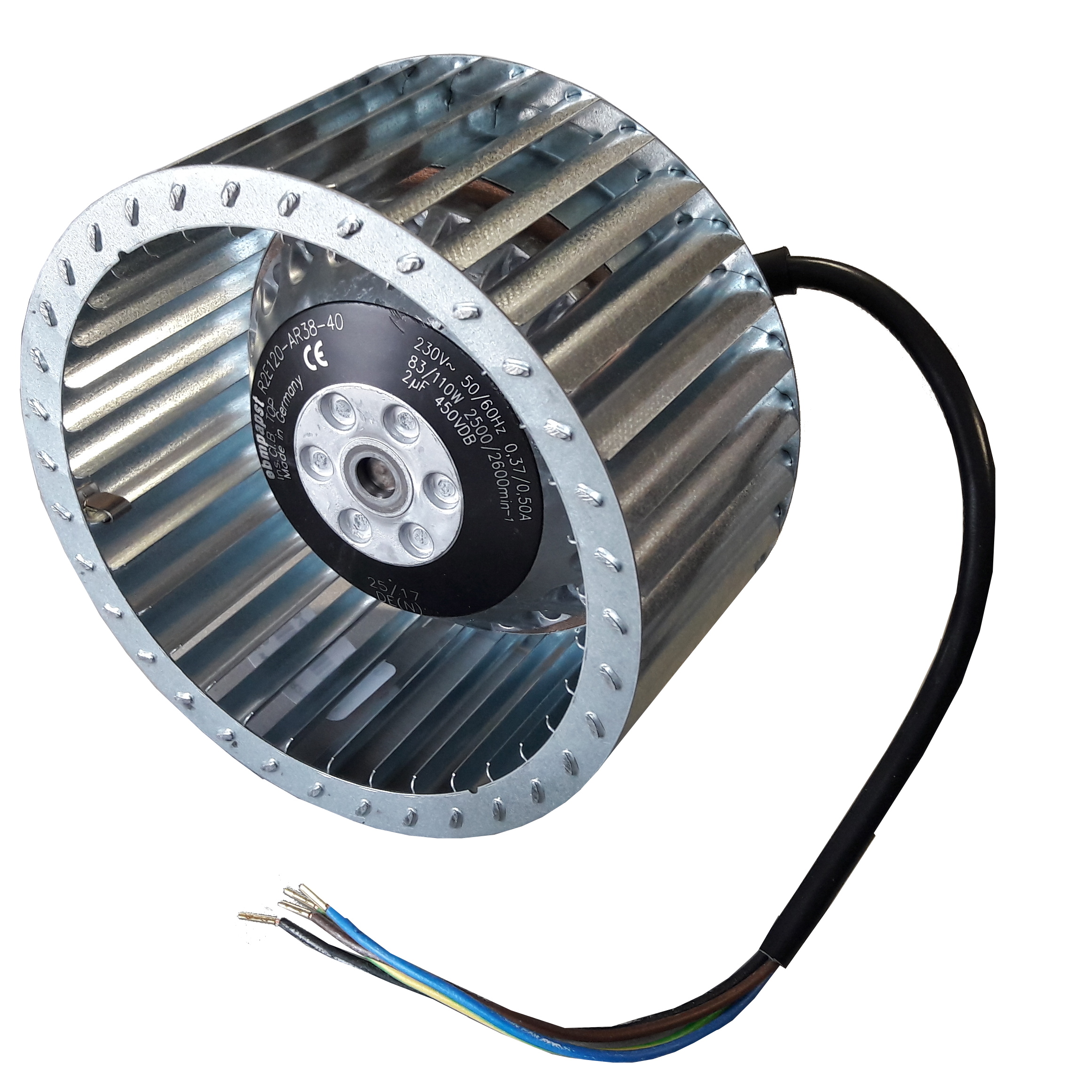 Motor ventilátora C.H. WPA06 R2E120-AR38-40