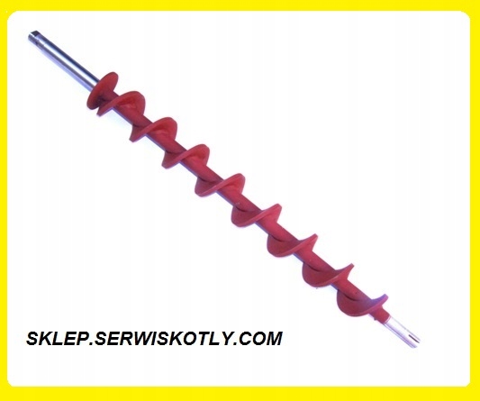Rotačný kotol so závitovkovým šnekom Cievka hrubá 10 mm