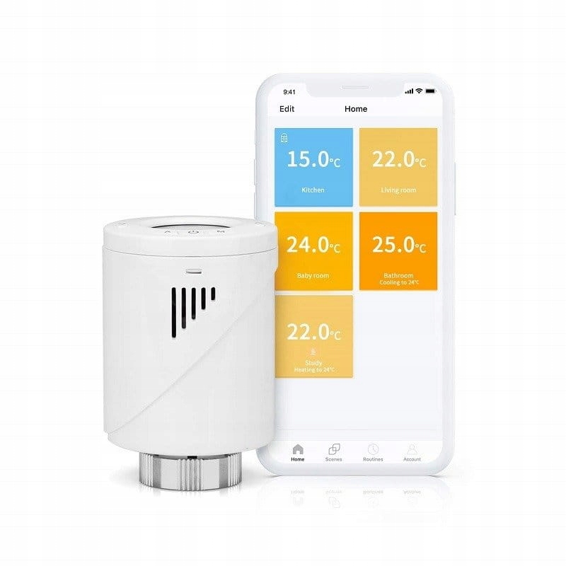 inteligentná termostatická hlavica WiFi Meross MTS100