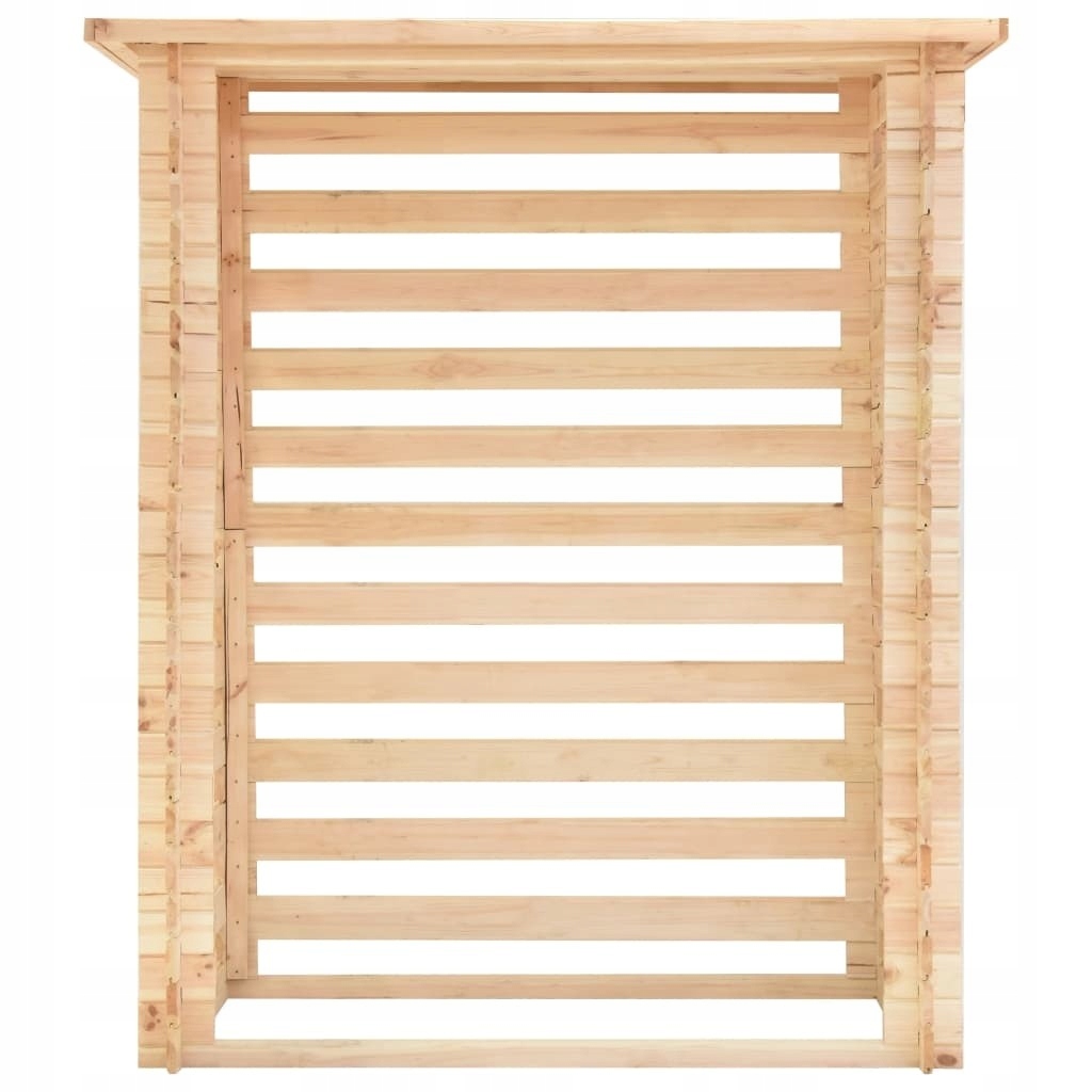 Krbová vložka - stradeXL Prístrešok na guľatinu 163x103x193 cm 19 mm str
