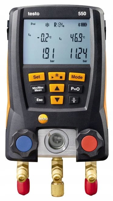 elektronický držiak ventilu testo 550 Bluetooth