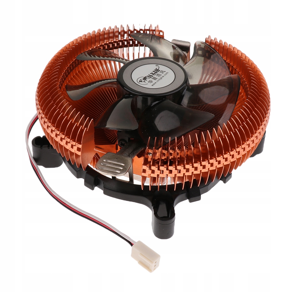 Zlatý CPU chladiaci ventilátor