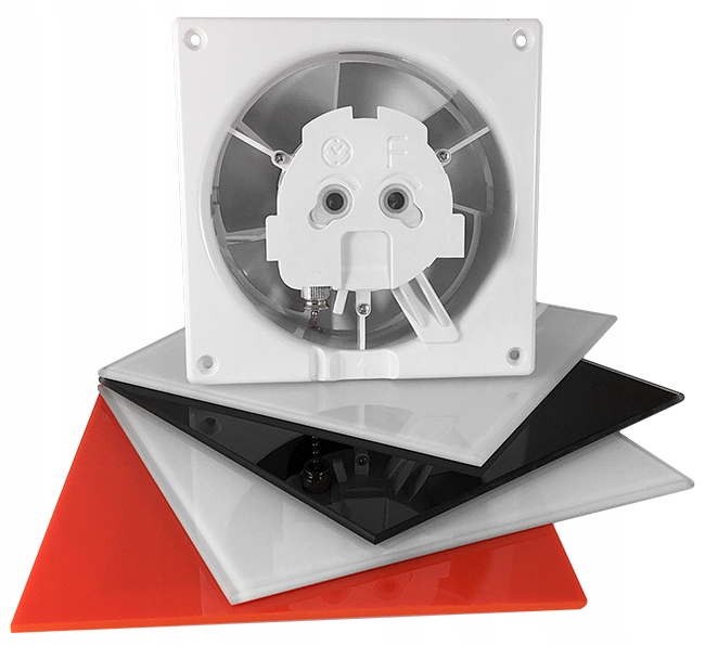 Ventilátor – ventilátor do domácej kúpeľne dRim fi 100 mm panel