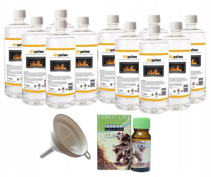Sada na biopalivo, bioetanol 11L + klinčekový olej